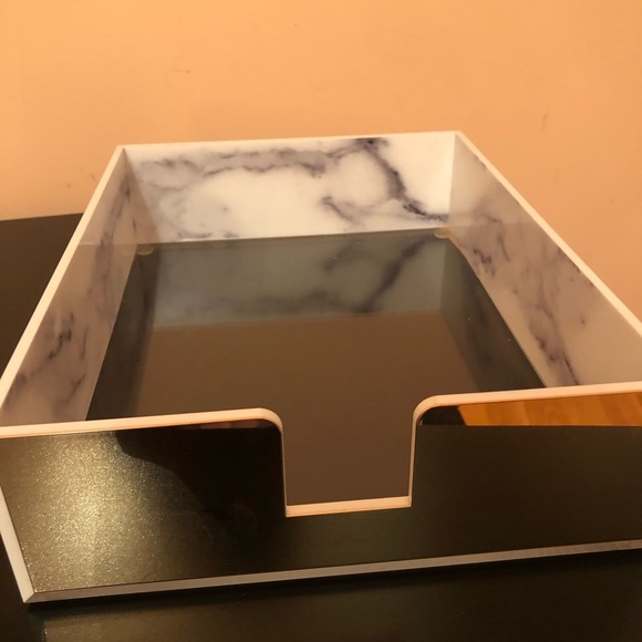 Rachel George Acrylic Marble Desk Set - Picture 7 of 8